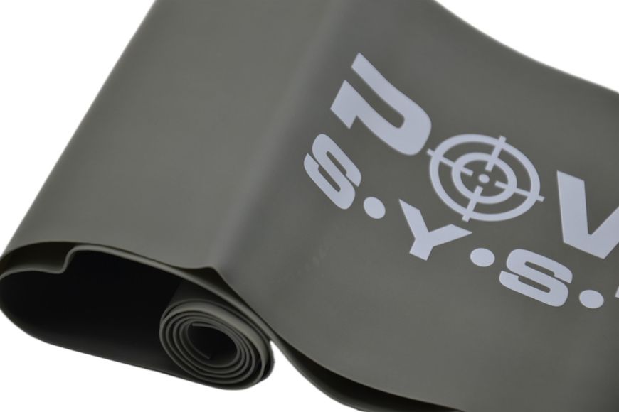 Стрічка-еспандер для спорту та реабілітації Power System PS-4123 Flat Stretch Band Level 3 Black (12-15кг.) 1411784014 фото