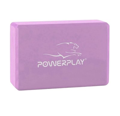 Блок для йоги PowerPlay 4006 Yoga Brick Фіолетовий 1414785260 фото