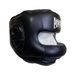 Боксерський шолом тренувальний PowerPlay 3067 з бампером PU + Amara Чорний XL 874863648 фото 2