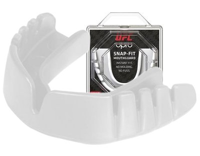 Капа боксерська OPRO Snap-Fit UFC Hologram White (art.002257002) 1364935142 фото