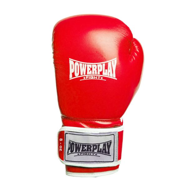 Боксерські рукавиці PowerPlay 3019 Challenger Червоні 8 унцій 772960312 фото