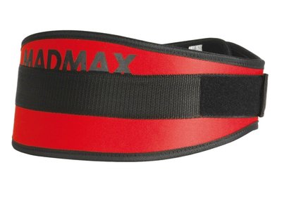 Пояс для важкої атлетики MadMax MFB-421 Simply the Best неопреновий Red S 1925919630 фото