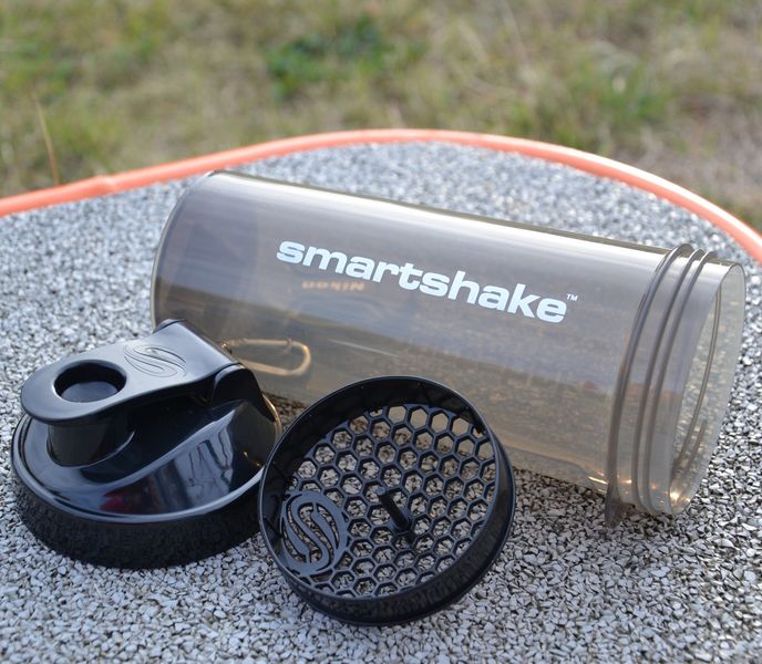 Шейкер спортивний Smartshake Lite 1000ml Glossy-Black 1829171506 фото