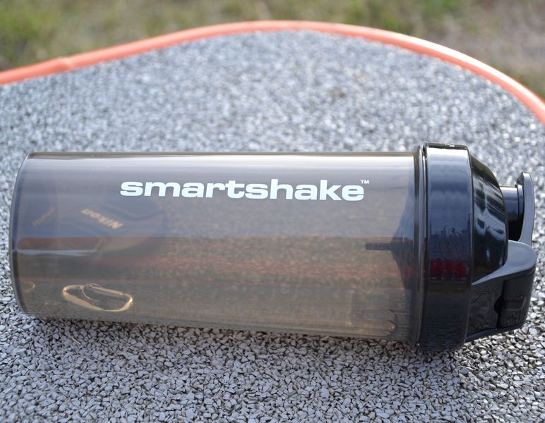 Шейкер спортивний Smartshake Lite 1000ml Glossy-Black 1829171506 фото