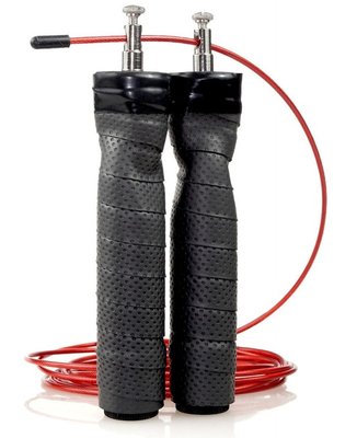 Скакалка швидкісна 7SPORTS Cross Rope 3м. на підшипниках SK-1 7S чорно-червона 1688971328 фото