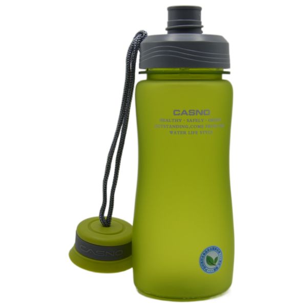 Пляшка для води CASNO 600 мл KXN-1116 Зелена 1233934306 фото