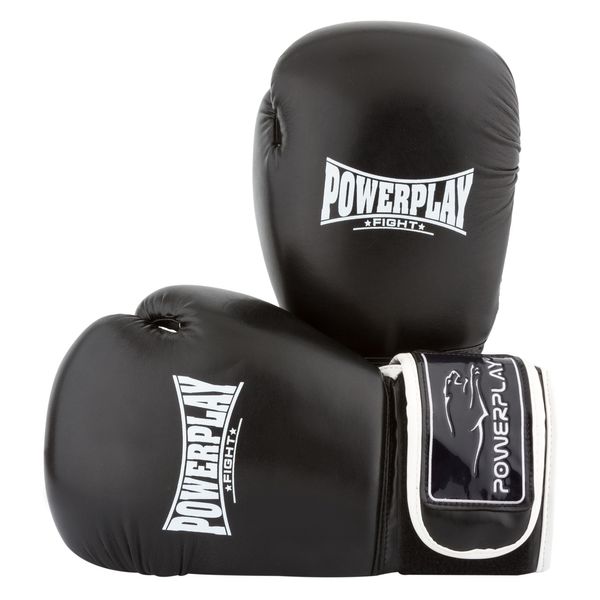 Боксерські рукавиці PowerPlay 3019 Challenger Чорні 8 унцій 772980230 фото