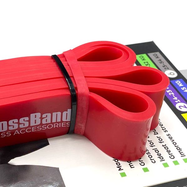 Еспандер-петля (гумка для фітнесу і кроссфіту) PowerPlay 4115 Power Band Червона (14-39 кг) 1368077547 фото