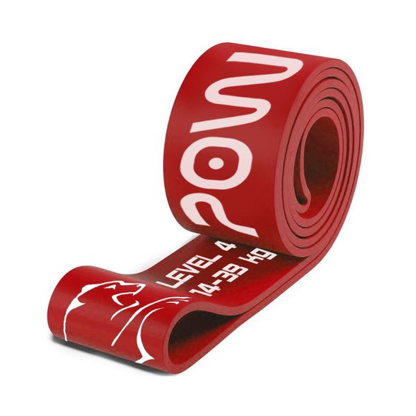 Еспандер-петля (гумка для фітнесу і кроссфіту) PowerPlay 4115 Power Band Червона (14-39 кг) 1368077547 фото
