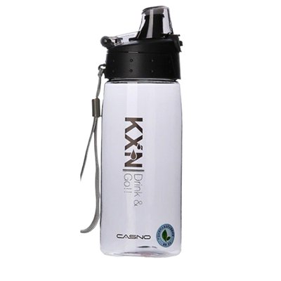Пляшка для води CASNO 580 мл KXN-1179 Сіра 1233934315 фото