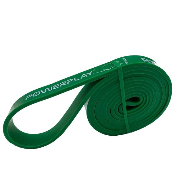 Еспандер-петля (гумка для фітнесу і кроссфіту) PowerPlay 4115 Power Band Зелена (16-32kg) 1077855037 фото
