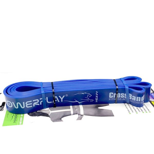 Еспандер-петля (гумка для фітнесу і кроссфіту) PowerPlay 4115 Power Band Синя (20-45kg) 1077855039 фото