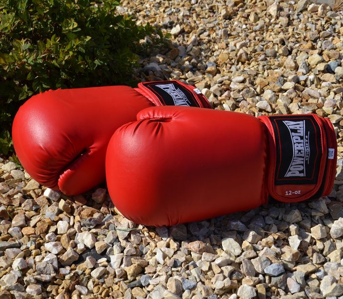 Боксерські рукавиці PowerPlay 3004 Classic Червоні 16 унцій 855262638 фото