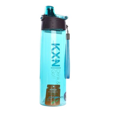 Пляшка для води CASNO 780 мл KXN-1180 Блакитна 1233934320 фото