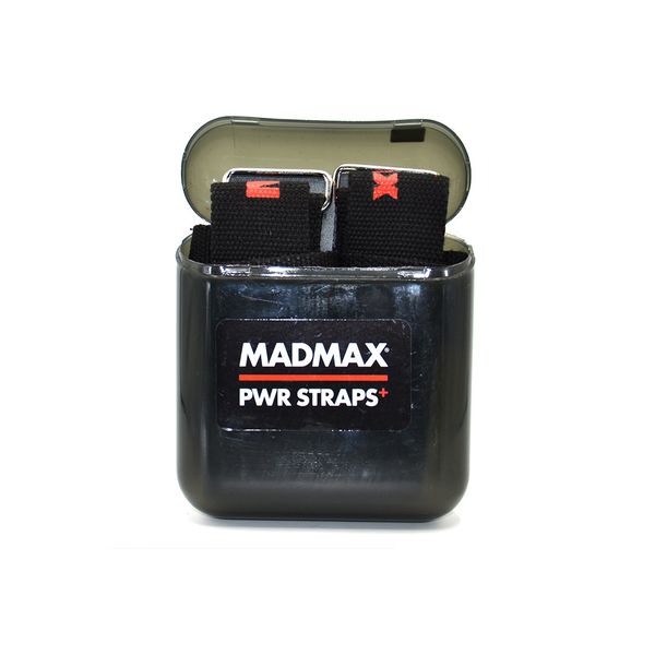 Лямки для тяги MadMax MFA-332 PWR Straps+ Black/Grey/Red 1925919639 фото