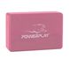 Блок для йоги PowerPlay 4006 Yoga Brick Рожевий 1319325735 фото 1