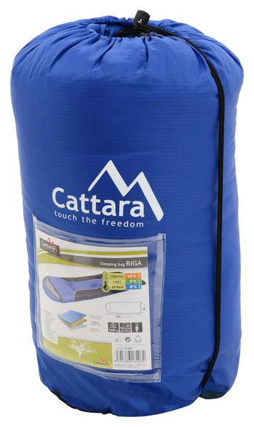 Спальний мішок (спальник) CATTARA "RIGA" 13403 Синій 0-10°C 1700747220 фото