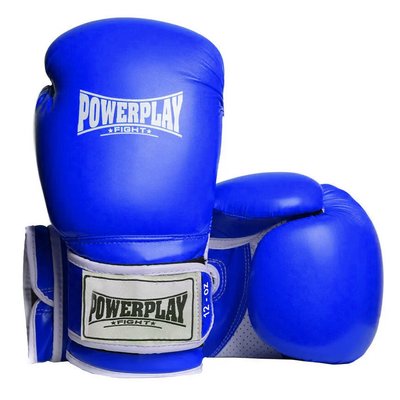 Боксерські рукавиці PowerPlay 3019 Challenger Сині 12 унцій 855345005 фото