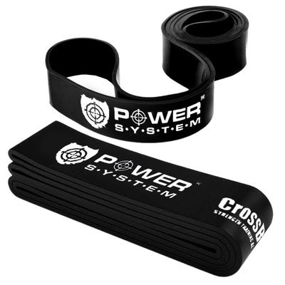 Еспандер-петля (гумка для фітнесу і кроссфіту) Power System PS-4055 CrossFit Level 5 Black (опір 25-65 кг) 1413481283 фото
