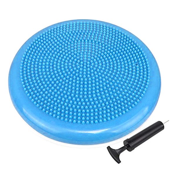 Балансувальна масажна подушка PowerPlay 4009 Balance Pad (Ø33) Синя 1319325737 фото