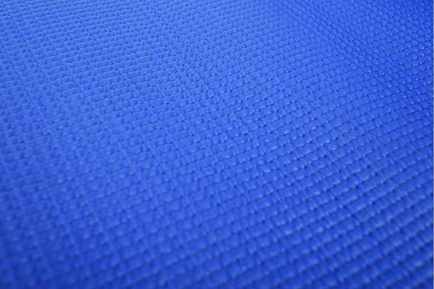 Килимок для йоги та фітнесу Power System PS-4014 PVC Fitness-Yoga Mat Blue (173x61x0.6) 1411784163 фото