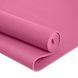 Килимок для йоги та фітнесу Power System PS-4014 PVC Fitness Yoga Mat Pink (173x61x0.6) 1411784168 фото 4