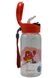 Пляшка для води CASNO 400 мл KXN-1195 Червона (краб) з соломинкою 1233934330 фото 4