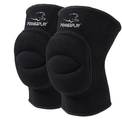 Наколінники PowerPlay PP-8000 Elastic Knee Support (пара) чорні S 2081299394 фото