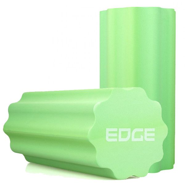 Масажний ролик EDGE профільований YOGA Roller EVA RO3-45 зелений (45*15см.) 1859699309 фото