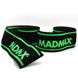 Бинти на коліна MadMax MFA-299 Non slide & slip knee wraps 2.0m Black/Green 1925919646 фото 7