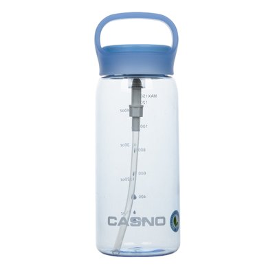 Пляшка для води CASNO 1500 мл KXN-1238 Синя 1436816388 фото