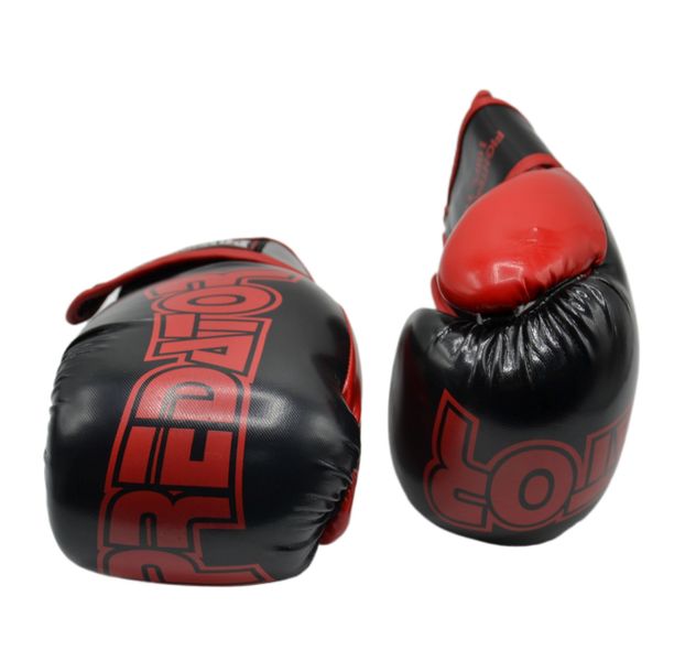 Боксерські рукавиці PowerPlay 3017 Predator Чорні карбон 16 унцій 855334971 фото