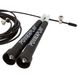 Скакалка швидкісна PowerPlay 4202 Ultra Speed Rope Чорна (2,9m.) 848612071 фото 5