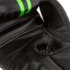 Боксерські рукавиці PowerPlay 3016 Contender Чорно-Зелені 10 унцій 855315037 фото 3