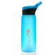 Пляшка для води CASNO 750 мл KXN-1210 Блакитна з соломинкою 1233934346 фото 2