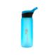 Пляшка для води CASNO 750 мл KXN-1210 Блакитна з соломинкою 1233934346 фото 3