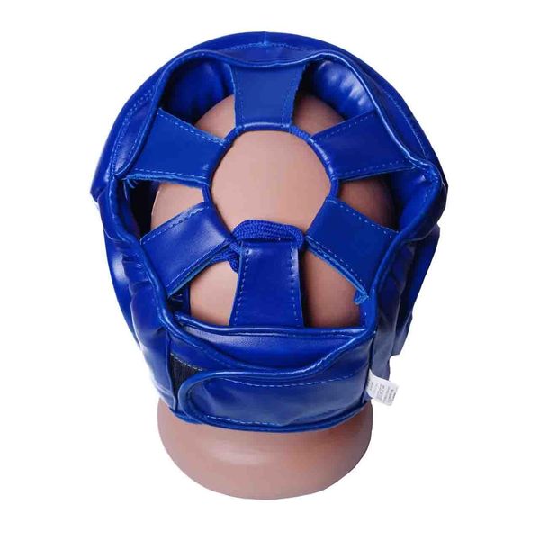 Боксерський шолом тренувальний PowerPlay 3043 Синій S 671387733 фото