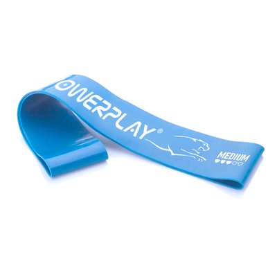 Резинка для фітнесу (стрічка-еспандер) PowerPlay 4113 Mini Power Band 0.8мм. Синя (опір 5-10 кг) 2014913782 фото