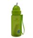 Пляшка для води CASNO 400 мл MX-5028 More Love Зелена з соломинкою 1233934376 фото 3