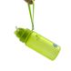 Пляшка для води CASNO 400 мл MX-5028 More Love Зелена з соломинкою 1233934376 фото 7