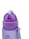 Пляшка для води CASNO 400 мл MX-5028 More Love Фіолетова з соломинкою 1233934377 фото 6