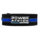 Пояс для пауерліфтингу Power System PS-3800 PowerLifting шкіряний Black/Blue Line M 1411784098 фото 2