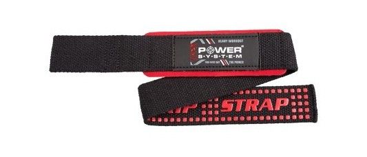 Лямки для тяги Power System PS-3430 XTR-Grip Straps Black/Red 1411784208 фото