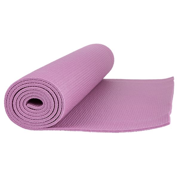 Килимок для йоги та фітнесу PowerPlay 4010 PVC Yoga Mat Рожевий (173x61x0.6) 1462002577 фото