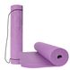 Килимок для йоги та фітнесу PowerPlay 4010 PVC Yoga Mat Лавандовий (173x61x0.6) 1462002578 фото 1