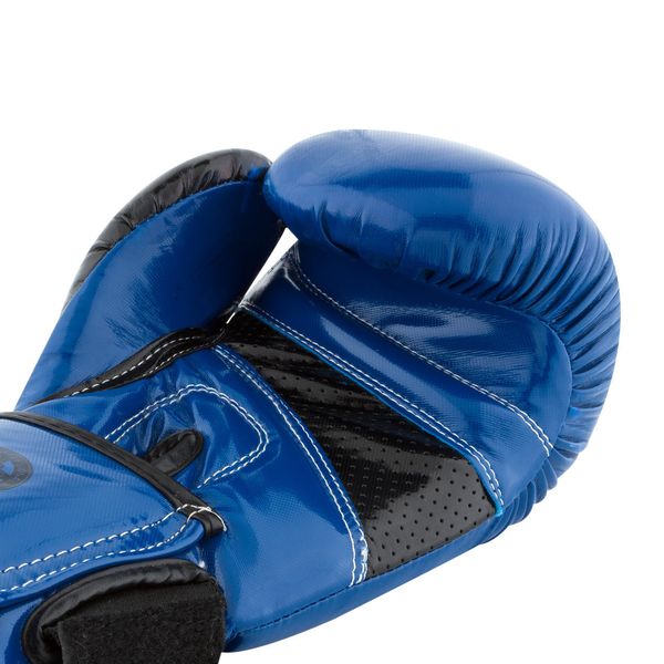 Боксерські рукавиці PowerPlay 3017 Predator Сині карбон 16 унцій 855321595 фото