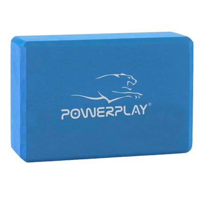 Блок для йоги PowerPlay 4006 Yoga Brick Синій 1200359940 фото
