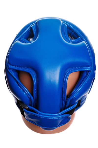 Боксерський шолом турнірний PowerPlay 3045 Синій XL 855395604 фото