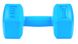 Гантель композитна PowerPlay 4124 Hercules 3 кг. Синя (1 шт.) 1676791261 фото 1