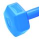 Гантель композитна PowerPlay 4124 Hercules 3 кг. Синя (1 шт.) 1676791261 фото 4